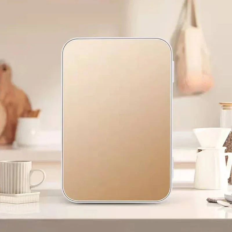 Portable Mini Fridge for Car and Home – Compact Refrigerator with Cooling & Heating
