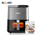 5L Air Fryer with Touch Control – Oilless Electric Cooker with Nonstick Basket & Viewing Window, Family Size