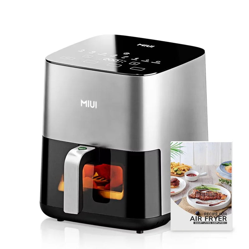 5L Air Fryer with Touch Control – Oilless Electric Cooker with Nonstick Basket & Viewing Window, Family Size