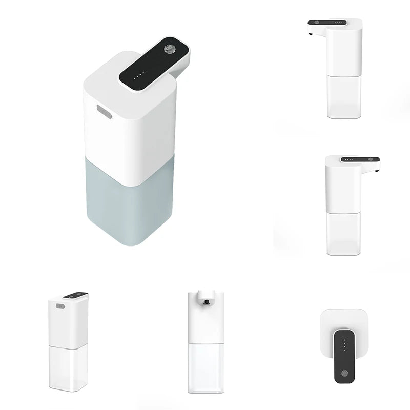 Dispenser Automático de Sabão Espuma P5 | Sensor Infravermelho USB Recarregável para Banheiro e Cozinha
