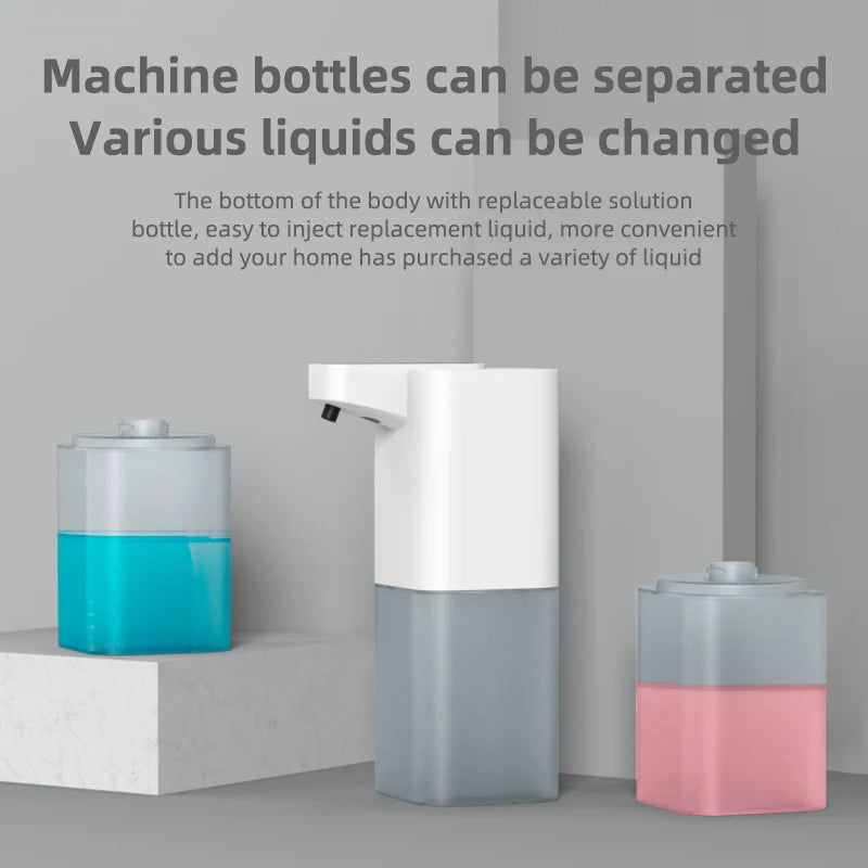 Dispenser Automático de Sabão Espuma P5 | Sensor Infravermelho USB Recarregável para Banheiro e Cozinha